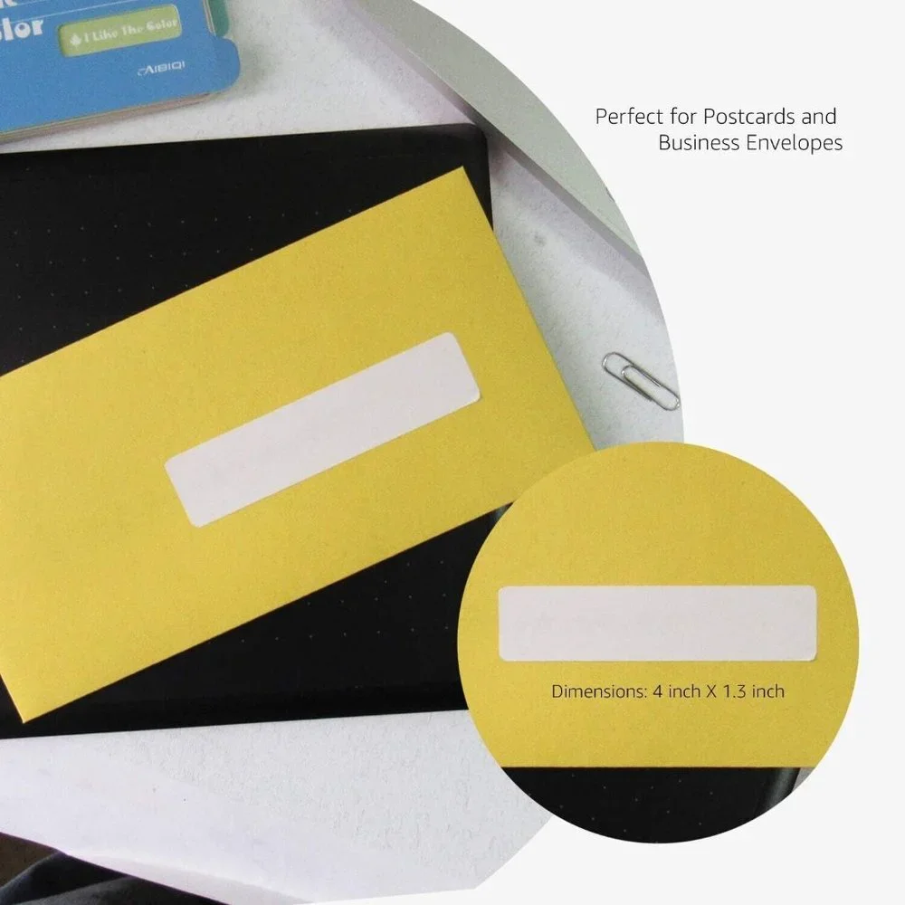 Amazon Basics Address Labels for Laser Printers, 1-1/3